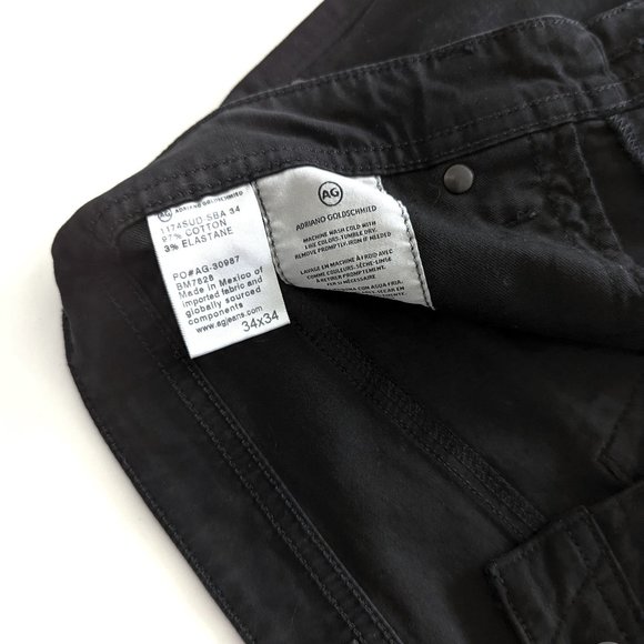 Adriano Goldschmied The Graduate Black Tailored Leg Jeans 34 & 36 - Picture 7 of 7